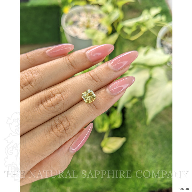 1.62 Ct. Yellow Sapphire from Ceylon (Sri Lanka)