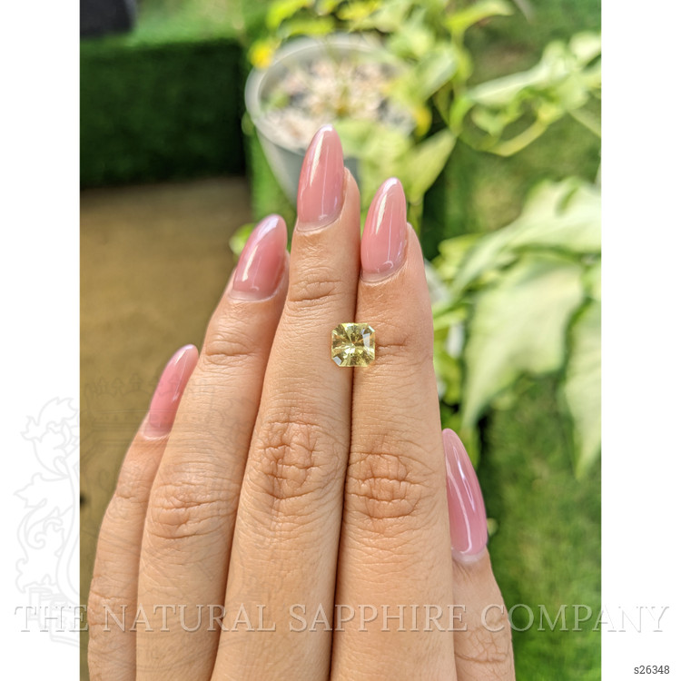 1.62 Ct. Yellow Sapphire from Ceylon (Sri Lanka)