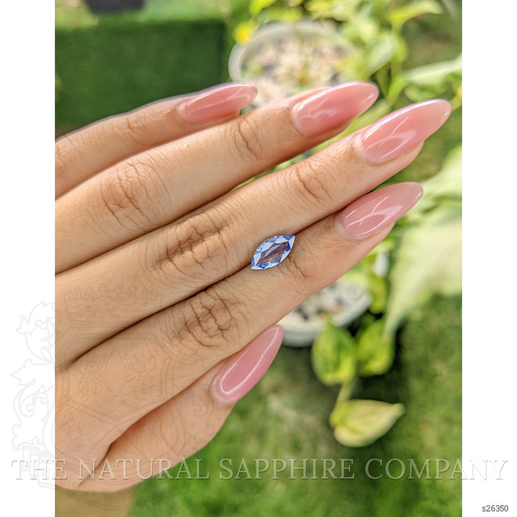 1.36 Ct. Blue Sapphire from Ceylon (Sri Lanka)