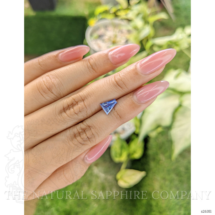 1.39 Ct. Blue Sapphire from Ceylon (Sri Lanka)