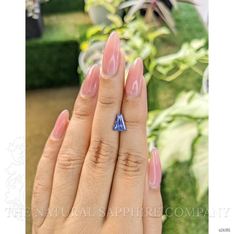 1.39 Ct. Blue Sapphire from Ceylon (Sri Lanka)