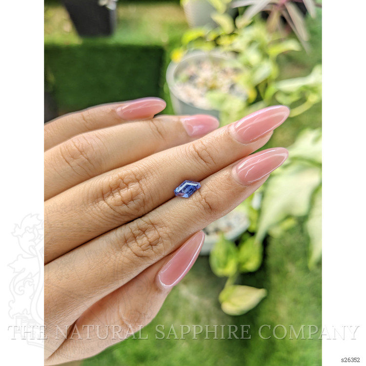 1.15 Ct. Blue Sapphire from Ceylon (Sri Lanka)