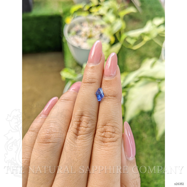 1.15 Ct. Blue Sapphire from Ceylon (Sri Lanka)