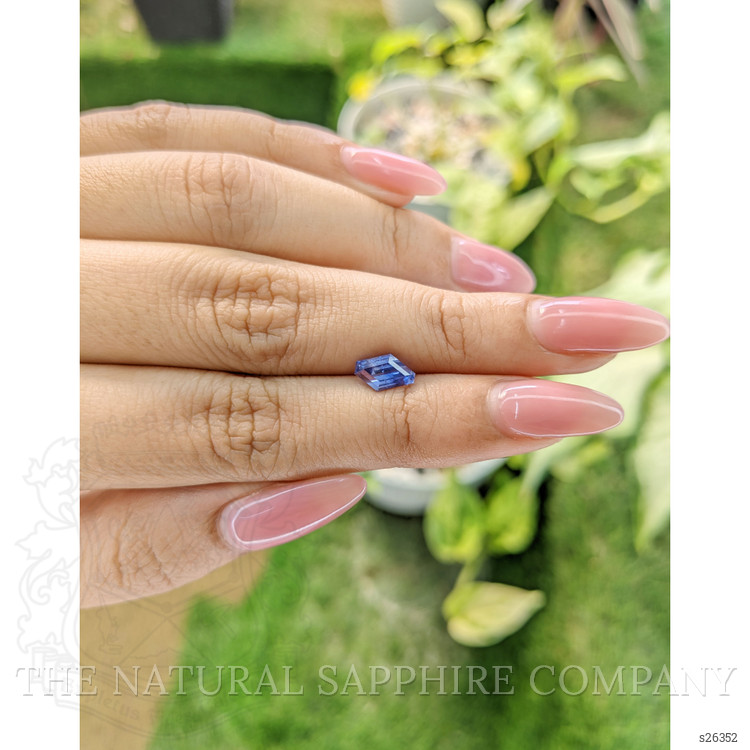 1.15 Ct. Blue Sapphire from Ceylon (Sri Lanka)