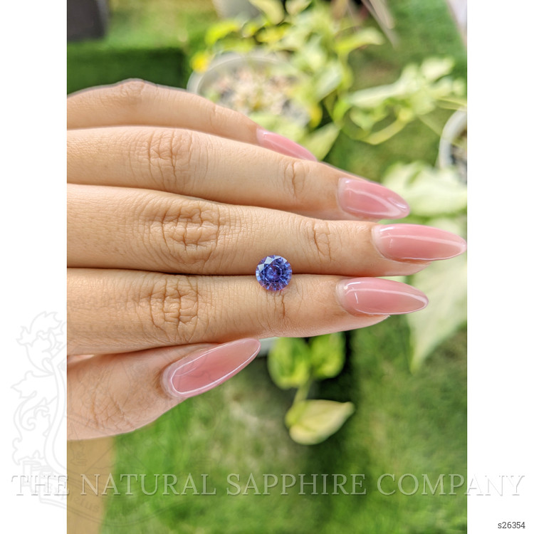1.76 Ct. Purple Sapphire from Ceylon (Sri Lanka)