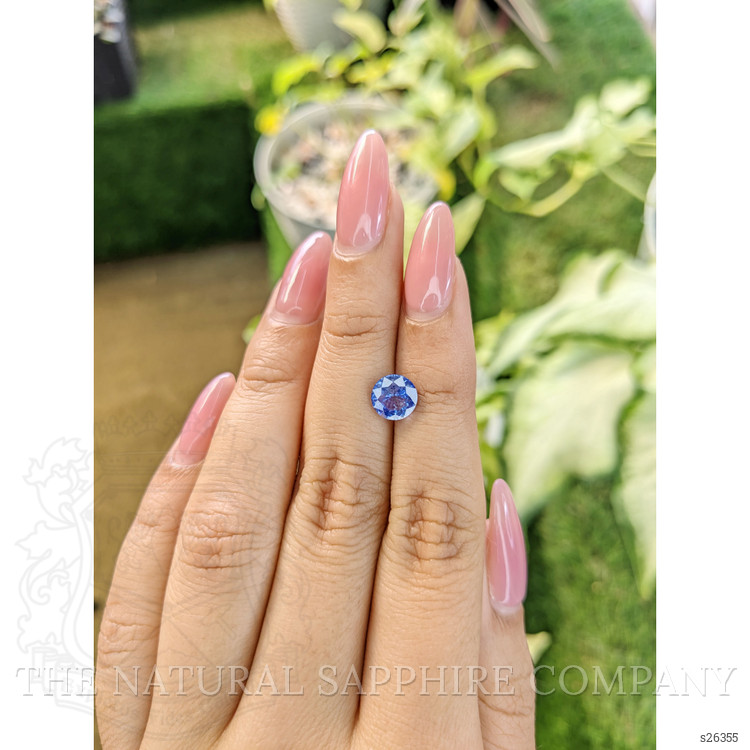 1.54 Ct. Blue Sapphire from Ceylon (Sri Lanka)