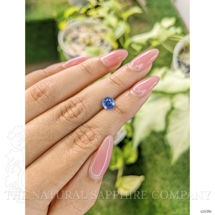 1.35 Ct. Blue Sapphire from Ceylon (Sri Lanka)