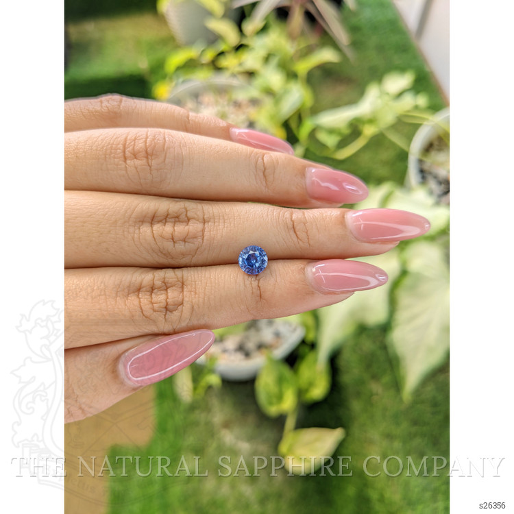 1.35 Ct. Blue Sapphire from Ceylon (Sri Lanka)