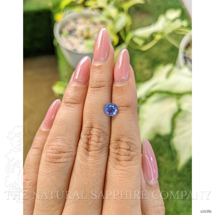 1.35 Ct. Blue Sapphire from Ceylon (Sri Lanka)