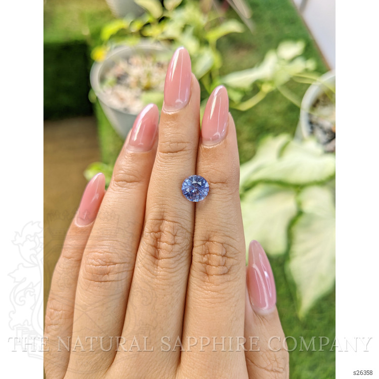 2.21 Ct. Blue Sapphire from Ceylon (Sri Lanka)