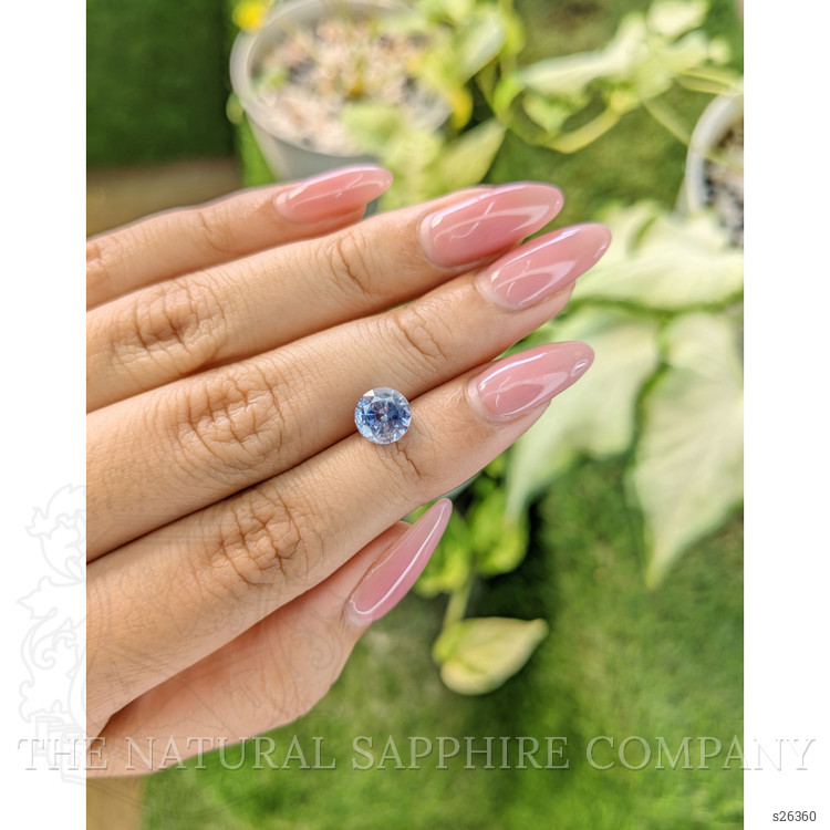 2.21 Ct. Bi Color Sapphire from Ceylon (Sri Lanka)