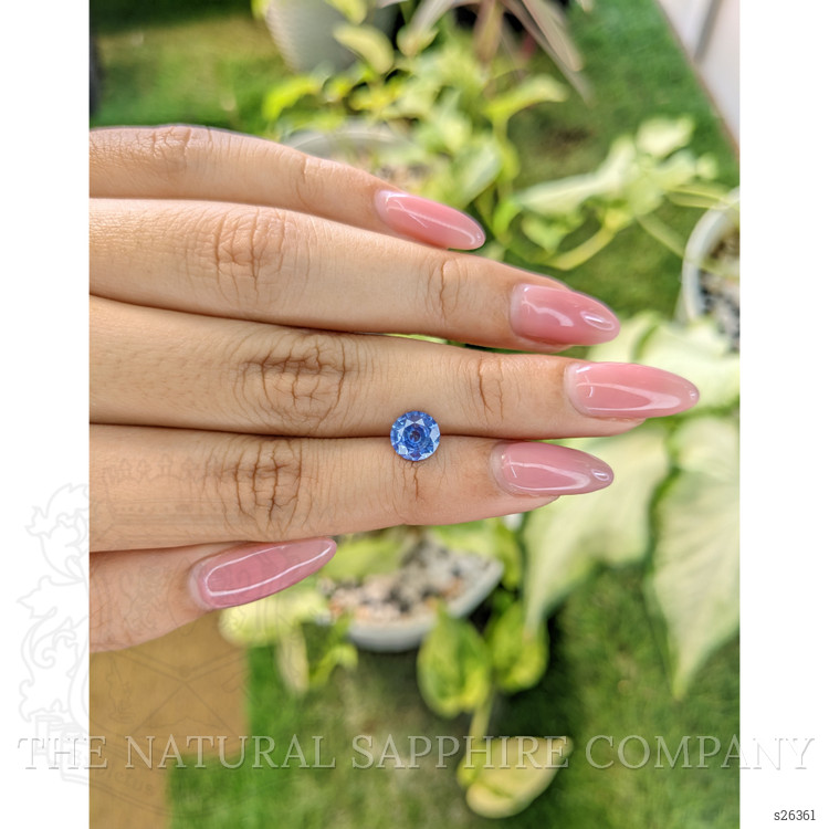 1.43 Ct. Blue Sapphire from Ceylon (Sri Lanka)