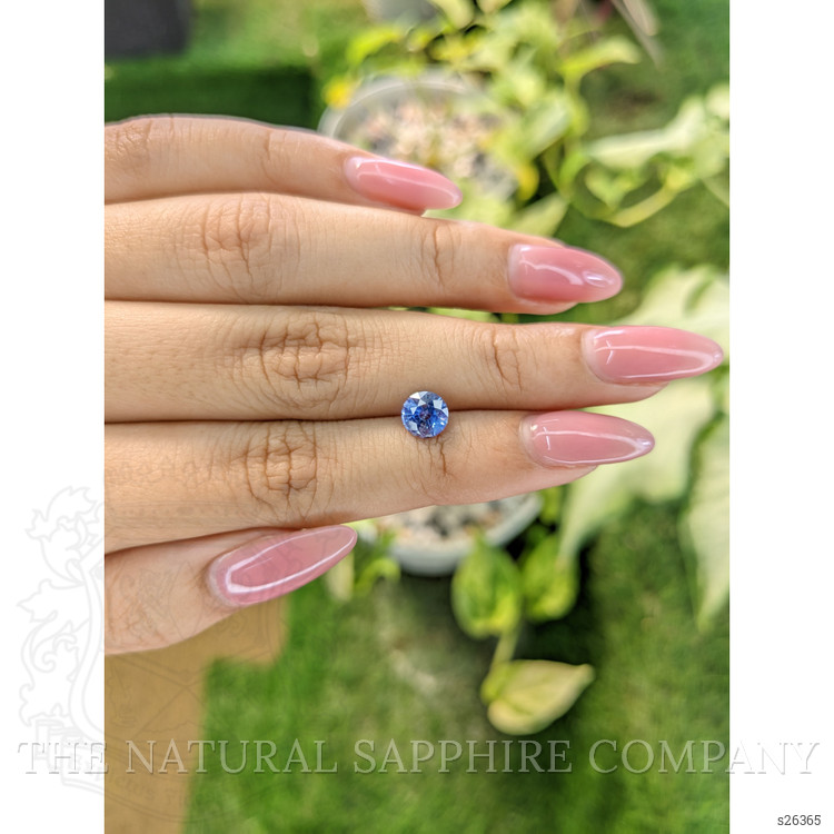 1.24 Ct. Blue Sapphire from Ceylon (Sri Lanka)