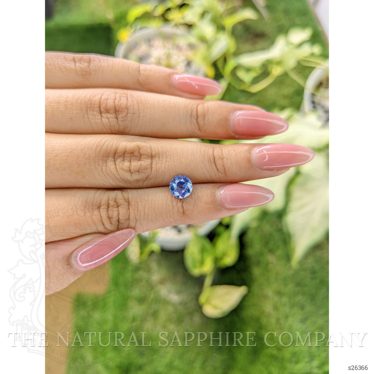 1.82 Ct. Blue Sapphire from Ceylon (Sri Lanka)
