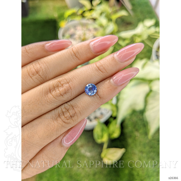 1.82 Ct. Blue Sapphire from Ceylon (Sri Lanka)