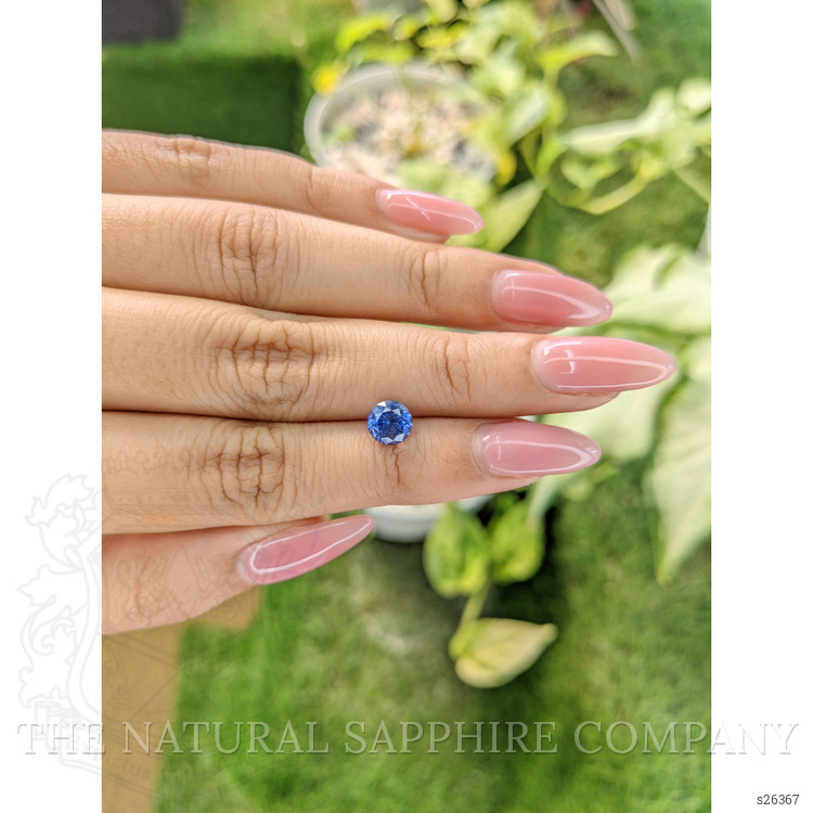 1.72 Ct. Blue Sapphire from Ceylon (Sri Lanka)