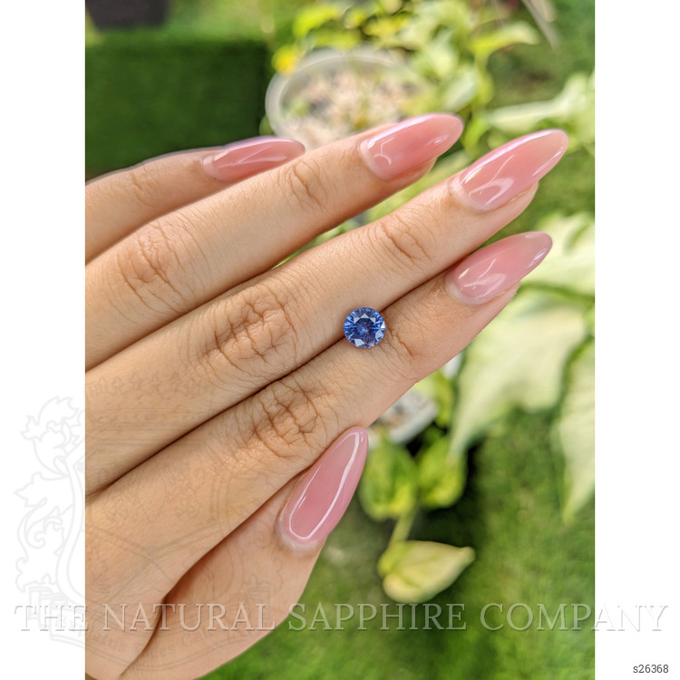 1.29 Ct. Blue Sapphire from Ceylon (Sri Lanka)