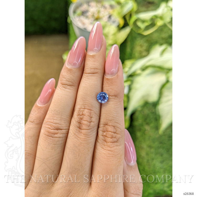 1.29 Ct. Blue Sapphire from Ceylon (Sri Lanka)