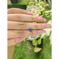 1.29 Ct. Blue Sapphire from Ceylon (Sri Lanka) Life Style