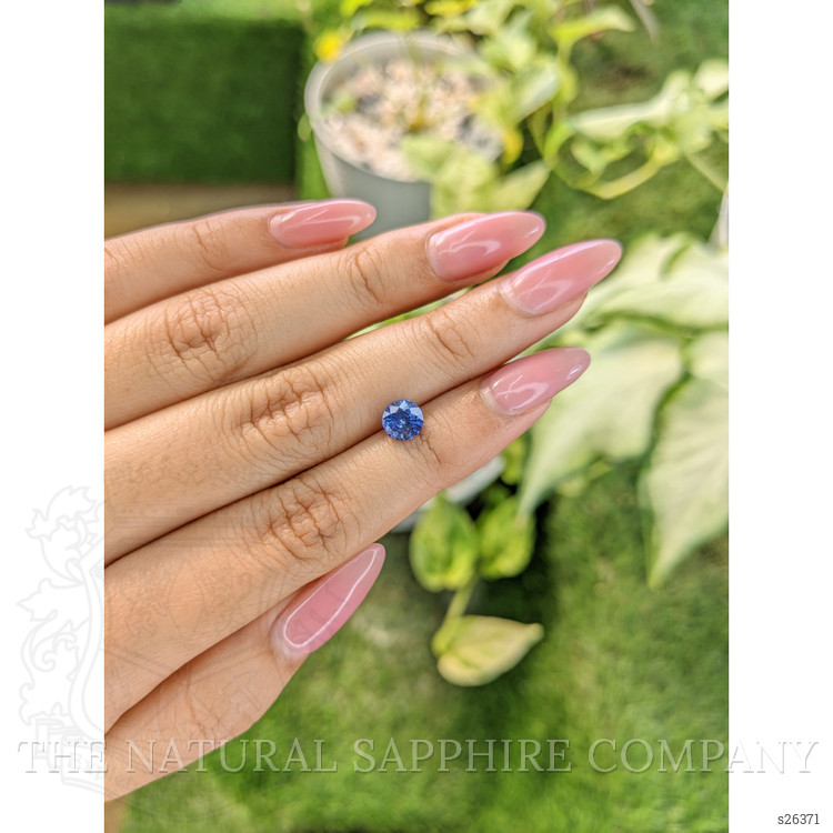 1.22 Ct. Blue Sapphire from Ceylon (Sri Lanka)