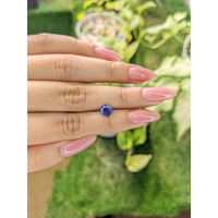 0.97 Ct. Blue Sapphire from Ceylon (Sri Lanka) Life Style