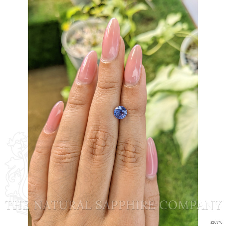 1.12 Ct. Blue Sapphire from Ceylon (Sri Lanka)