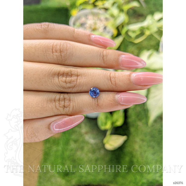 1.12 Ct. Blue Sapphire from Ceylon (Sri Lanka)