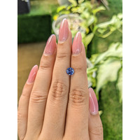 0.89 Ct. Blue Sapphire from Ceylon (Sri Lanka) Life Style