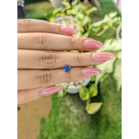 0.89 Ct. Blue Sapphire from Ceylon (Sri Lanka) Life Style
