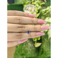 0.94 Ct. Blue Sapphire from Ceylon (Sri Lanka) Life Style
