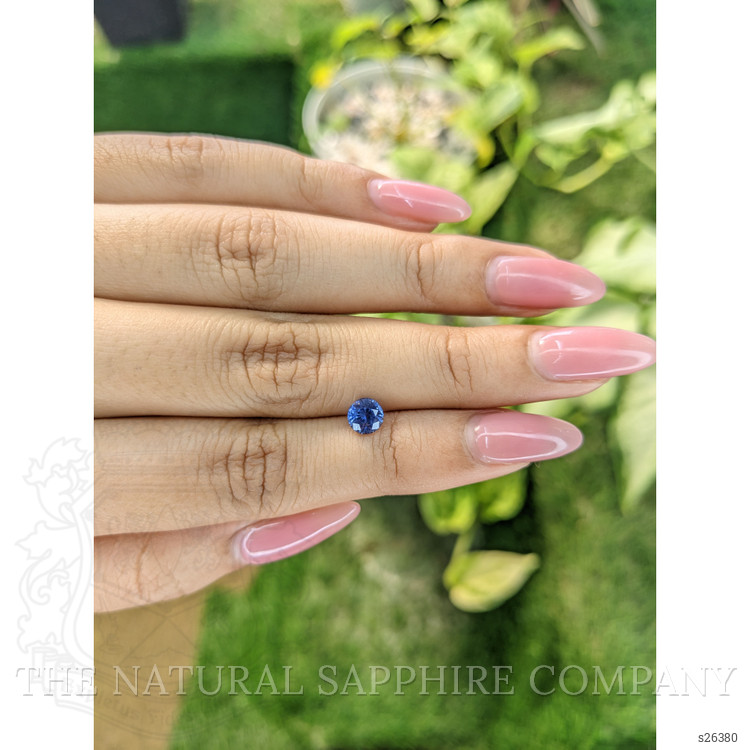 0.94 Ct. Blue Sapphire from Ceylon (Sri Lanka)