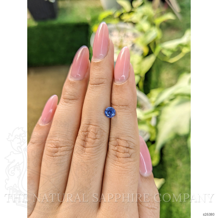 0.94 Ct. Blue Sapphire from Ceylon (Sri Lanka)