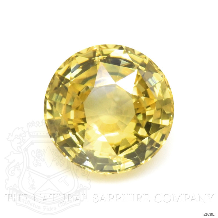 2.53 Ct. Yellow Sapphire from Ceylon (Sri Lanka)