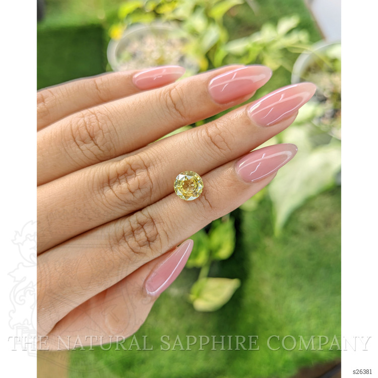 2.53 Ct. Yellow Sapphire from Ceylon (Sri Lanka)