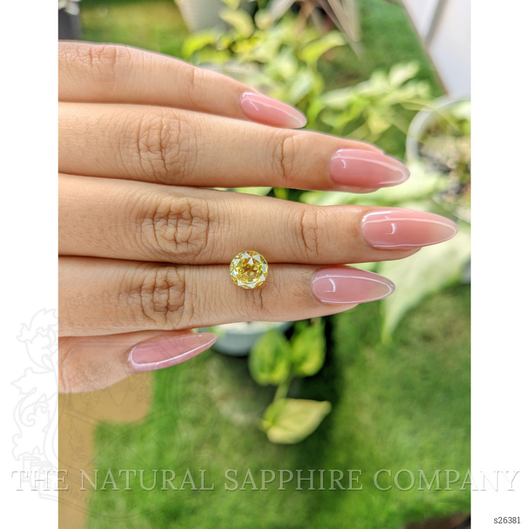 2.53 Ct. Yellow Sapphire from Ceylon (Sri Lanka)