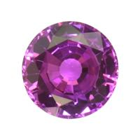 0.72 Ct. Pinkish Purple Sapphire from Ceylon (Sri Lanka) Video