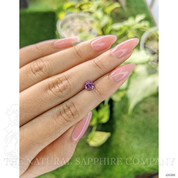1.09 Ct. Purplish Pink Sapphire from Ceylon (Sri Lanka)