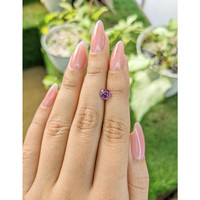 1.09 Ct. Purplish Pink Sapphire from Ceylon (Sri Lanka) Life Style