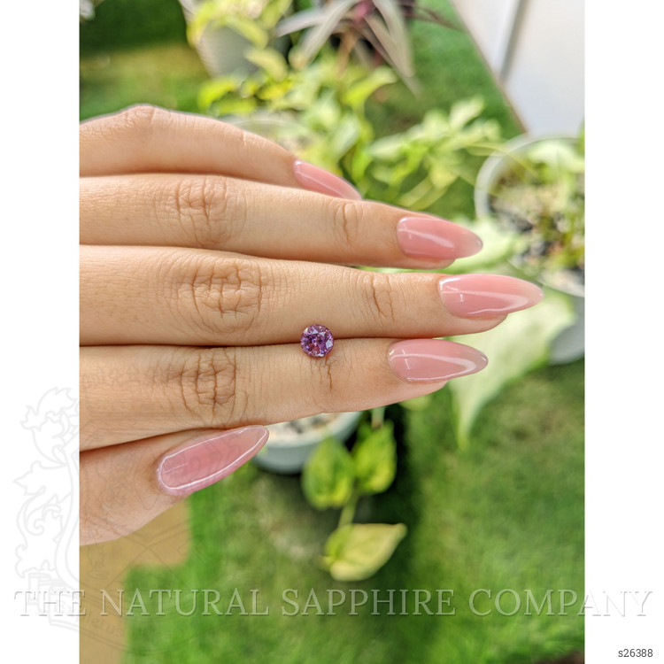 1.09 Ct. Purplish Pink Sapphire from Ceylon (Sri Lanka)