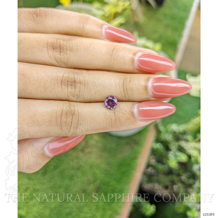 1.12 Ct. Purplish Pink Sapphire from Ceylon (Sri Lanka)