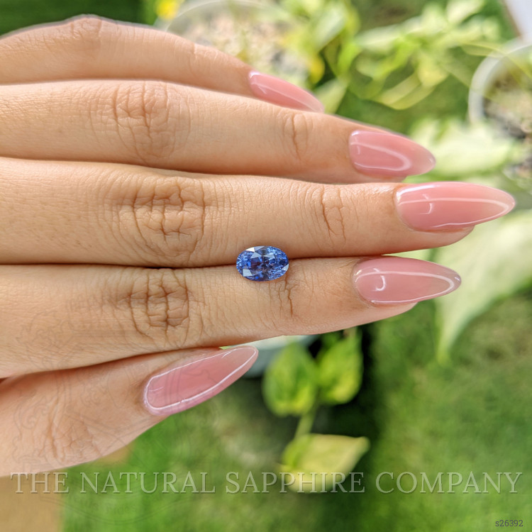 1.98 Ct. Blue Sapphire from Ceylon (Sri Lanka)