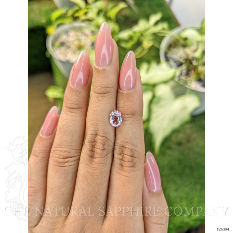 1.39 Ct. Pinkish Purple Sapphire from Ceylon (Sri Lanka)