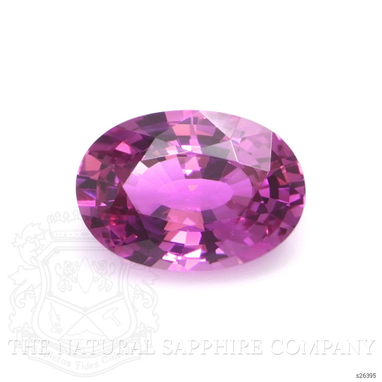 0.98 Ct. Purplish Pink Sapphire from Ceylon (Sri Lanka)
