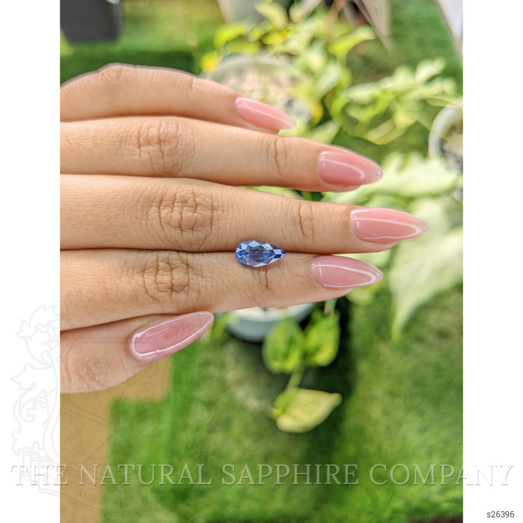 2.45 Ct. Blue Sapphire from Ceylon (Sri Lanka)