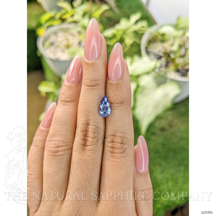 2.45 Ct. Blue Sapphire from Ceylon (Sri Lanka)