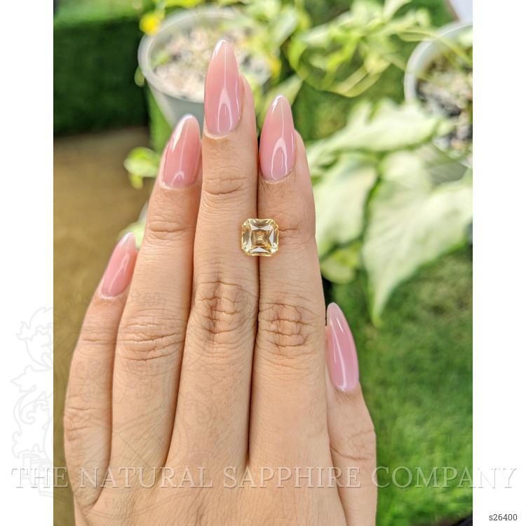 3.07 Ct. Yellow Sapphire from Ceylon (Sri Lanka)