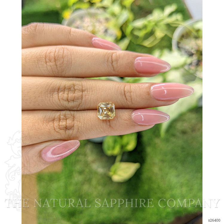 3.07 Ct. Yellow Sapphire from Ceylon (Sri Lanka)