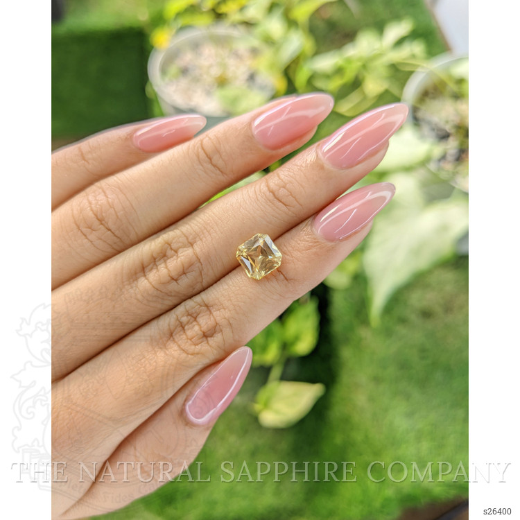 3.07 Ct. Yellow Sapphire from Ceylon (Sri Lanka)