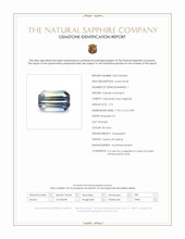 1.75 Ct. Bi Color Sapphire from Ceylon (Sri Lanka) Scan Report