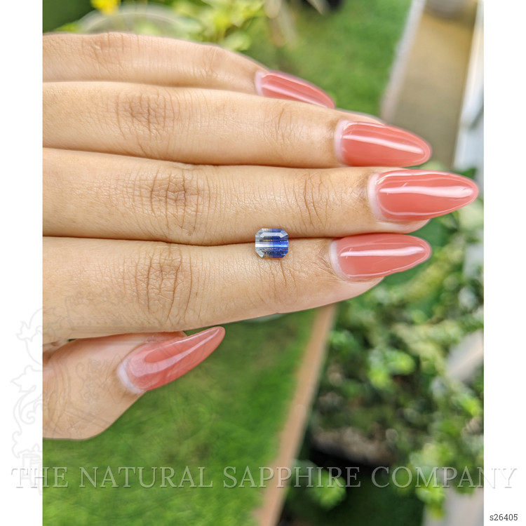1.16 Ct. Bi Color Sapphire from Ceylon (Sri Lanka)